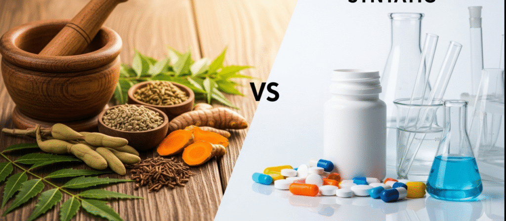 Ayurvedic vs. Synthetic