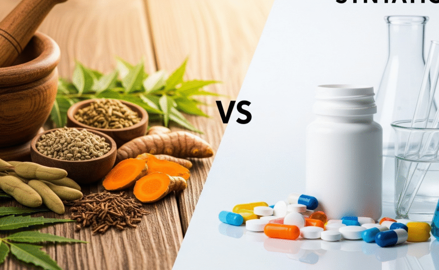 Ayurvedic vs. Synthetic